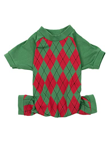 Argyle Red & Green