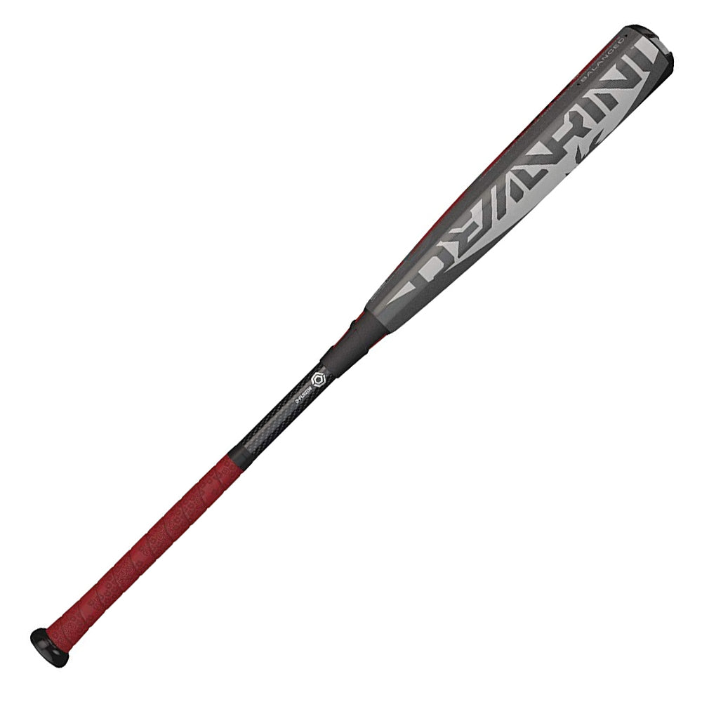 DeMarini Voodoo BBCOR Baseball Bat - VBC 17 Gunmetal/Red 2017 Model - Balanced Swing Weight for Power Hitters | Perfect for High School & College Baseball Games, Tournaments & Training