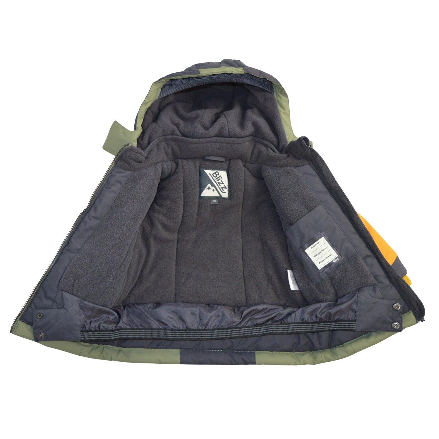 Blizz Toddler & Youth Boys Snow Suit - Waterproof Winter Jacket & Pants Set for Kids (4-16 Years) - 24WBLI3417 - Perfect for Skiing, Snowboarding & Outdoor Winter Play