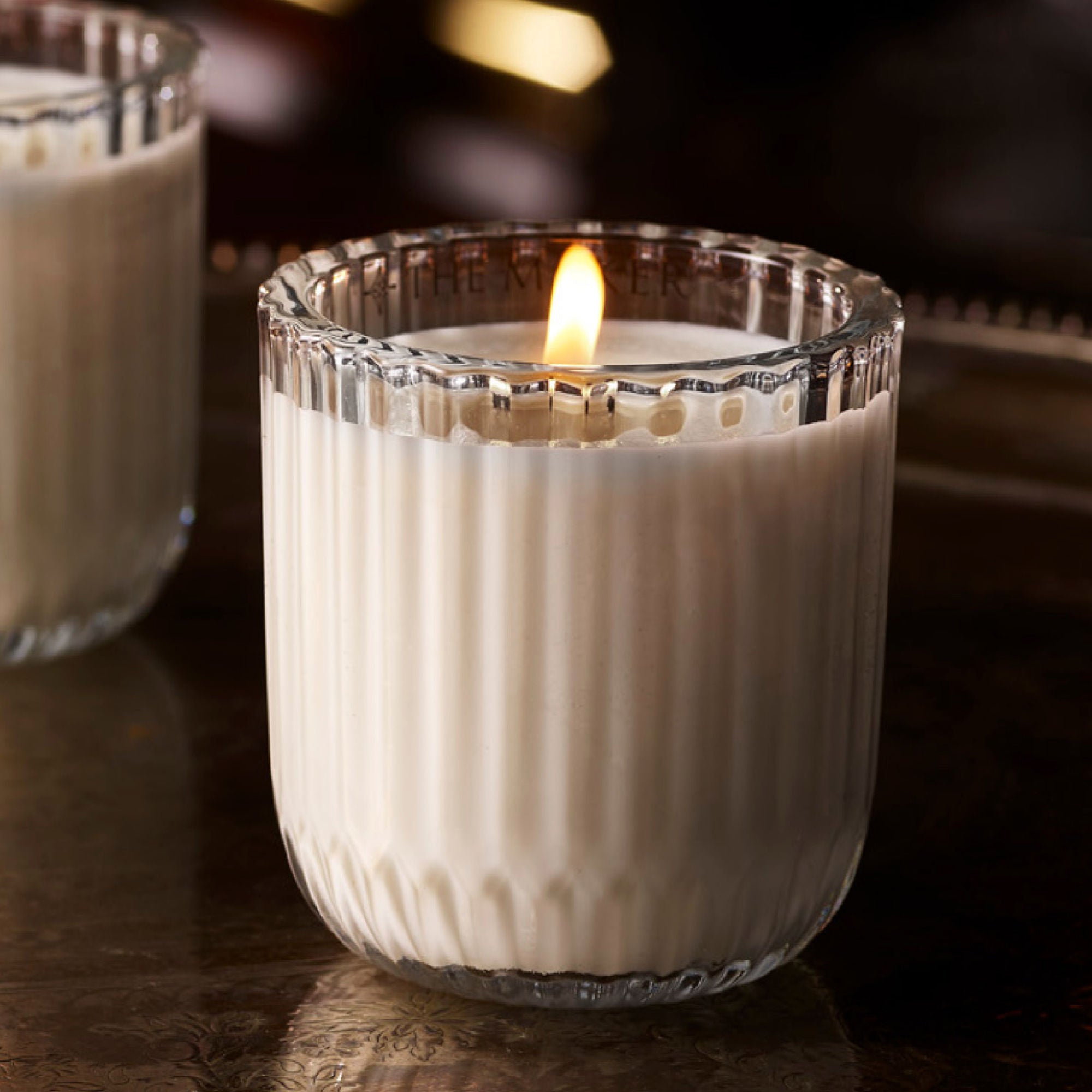 The Maker Cafe Scented Candle - Handmade Soy Wax Candle with Coffee Aroma for Home, Office & Relaxation | Perfect for Gifts, Meditation & Cozy Evenings
