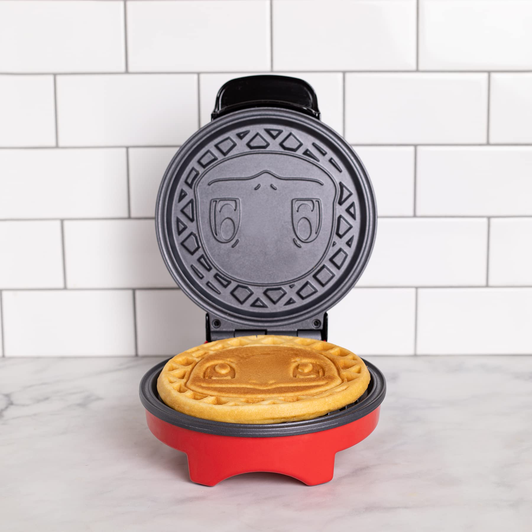 Pokémon Squirtle Waffle Maker - Create Fun Squirtle-Shaped Waffles - Perfect for Kids Breakfast, Birthday Parties & Pokémon Fans - Non-Stick Electric Kitchen Appliance