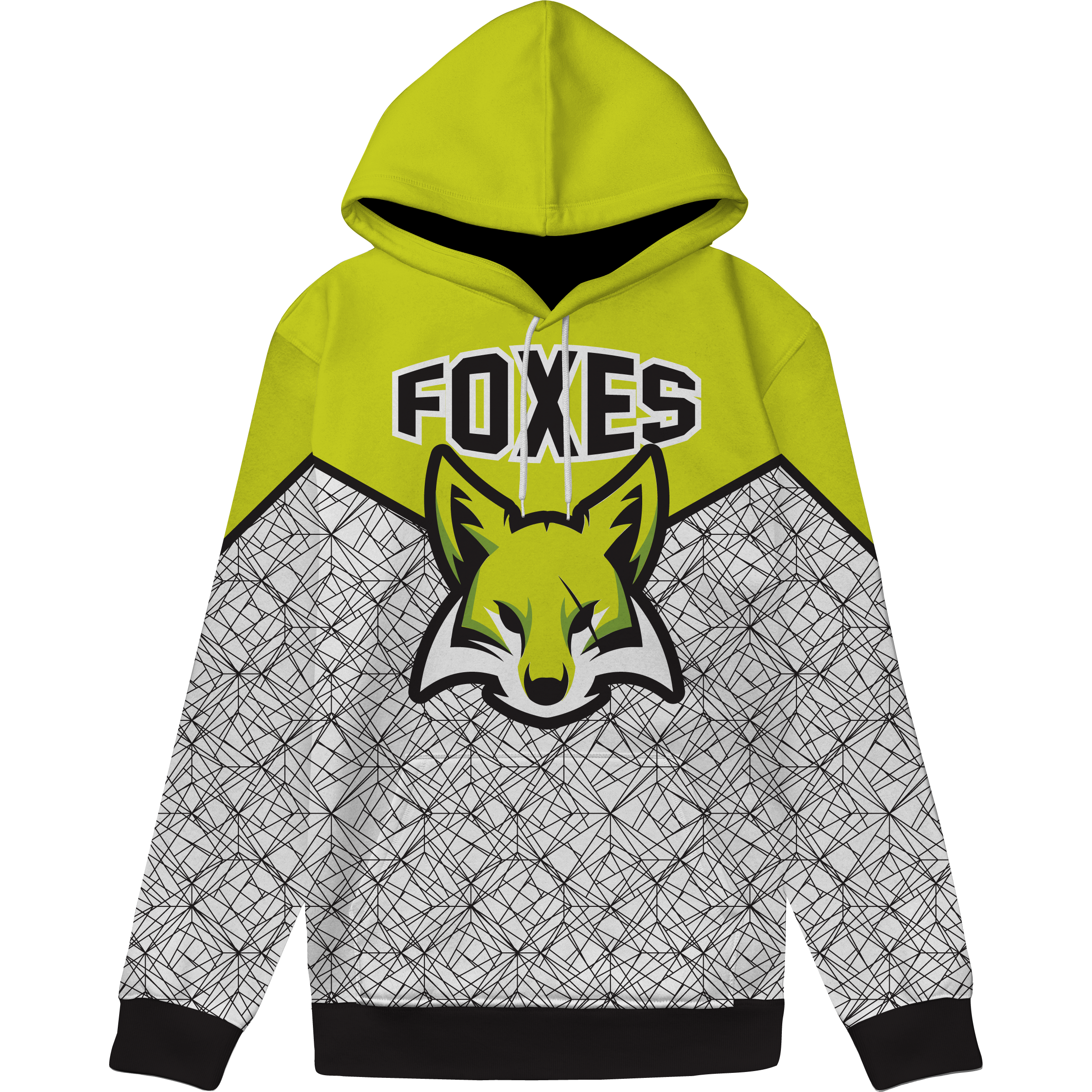 Custom Sublimated Hoodie - Unique Print Design Code 111 | Trendy Pullover for Streetwear, Sports & Casual Outfits