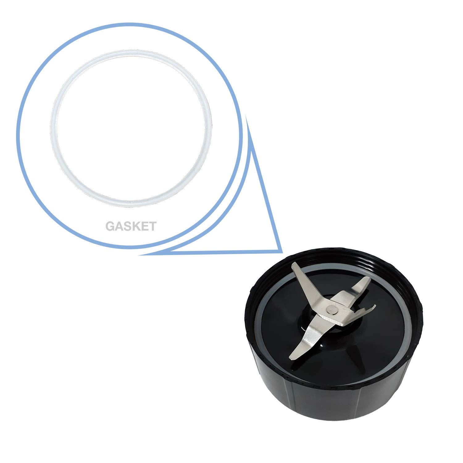 Bella Personal Size Rocket Blender Replacement Parts - 3
