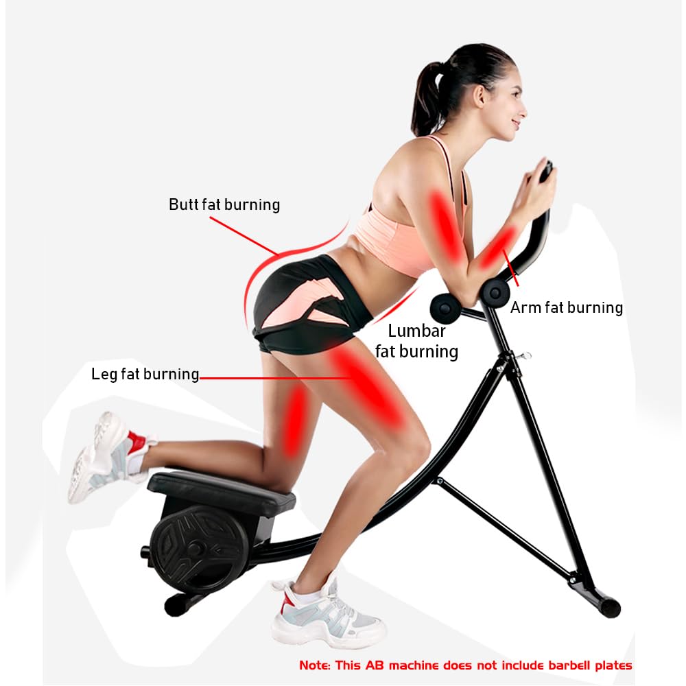 Panda Eye Ab Workout Machine - Adjustable Foldable Abdominal Trainer for Core Strength Training | Perfect for Home Gym & Fitness Enthusiasts