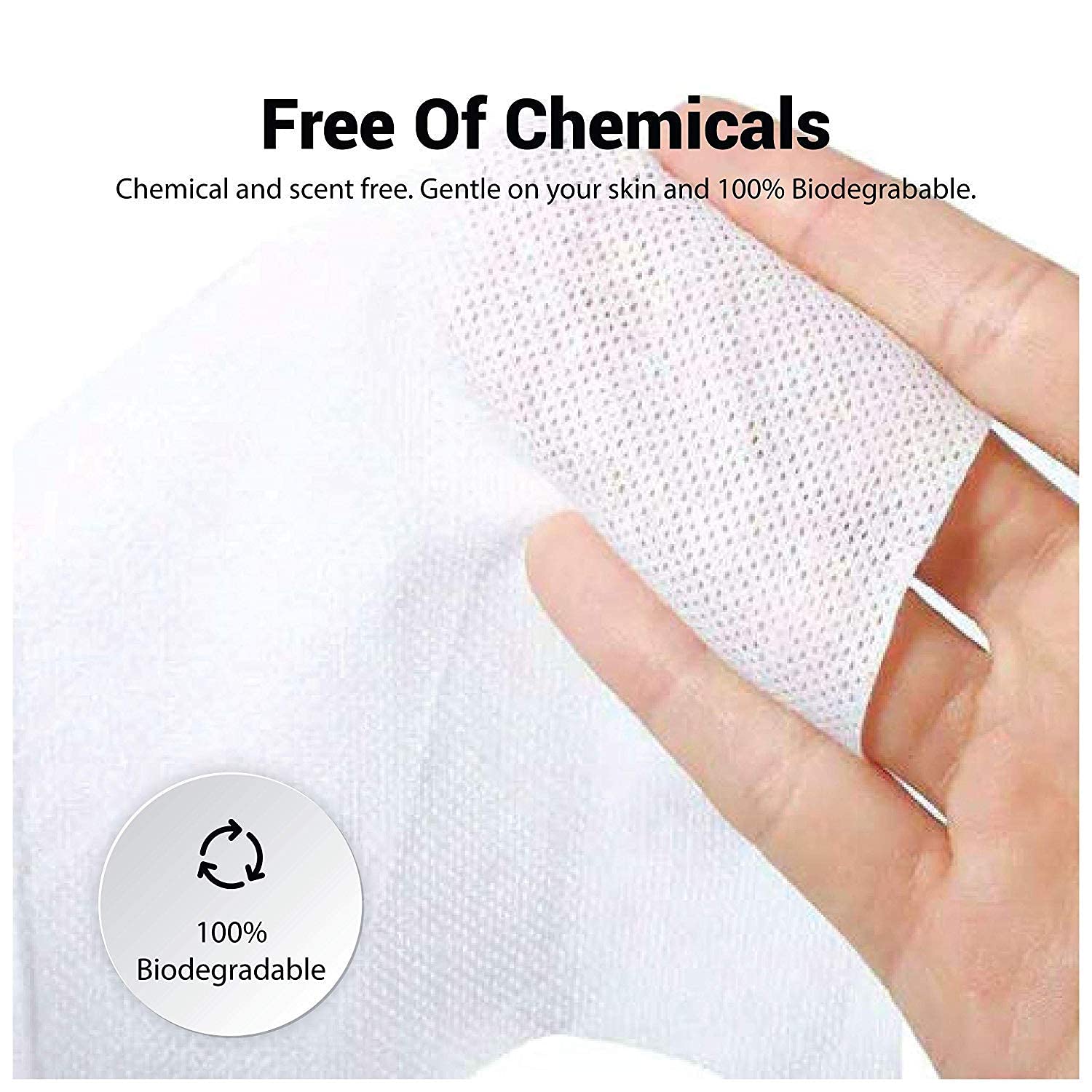 DENFY 50PC Multipurpose Disposable Travel Facial Tissues - Mini Cotton Hand Towel, Magic Towel Tablet for Face Care, Portable Water-Activated Napkins | Perfect for Camping, Gym, Makeup Removal & Outdoor Activities