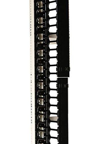 42U Vertical Plastic Cable Manager for Server Racks & Cabinets - Durable Cable Organizer for Data Centers, Network Closets & Office Wiring - RAISING ELECTRONICS