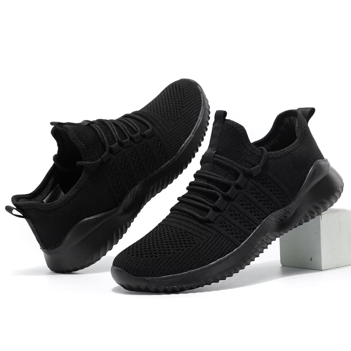 Men's Lightweight Walking Shoes - Casual Jogging & Running Sneakers for Work, Outdoor & Sports | Breathable Athletic Shoes for Daily Wear, Gym & Travel