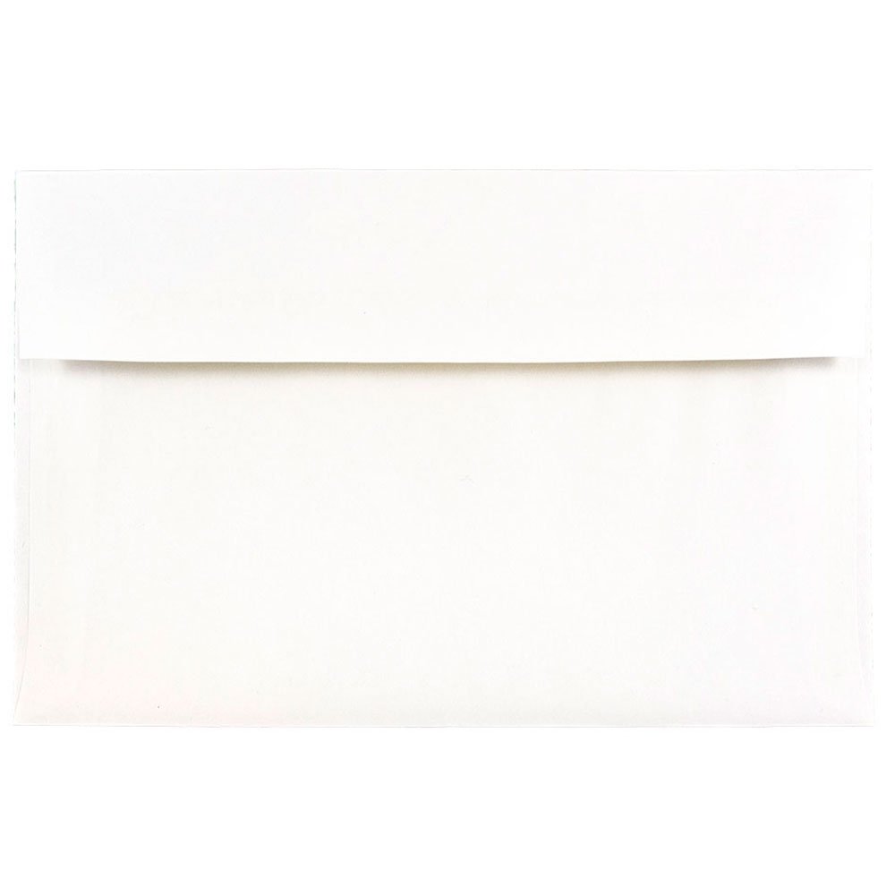 JAM PAPER A10 Silver Foil Lined Invitation Envelopes 6x9.5 Inch - Premium White Wedding & Party Stationery (500 Pack) - Perfect for Formal Events, Greeting Cards & Business Correspondence