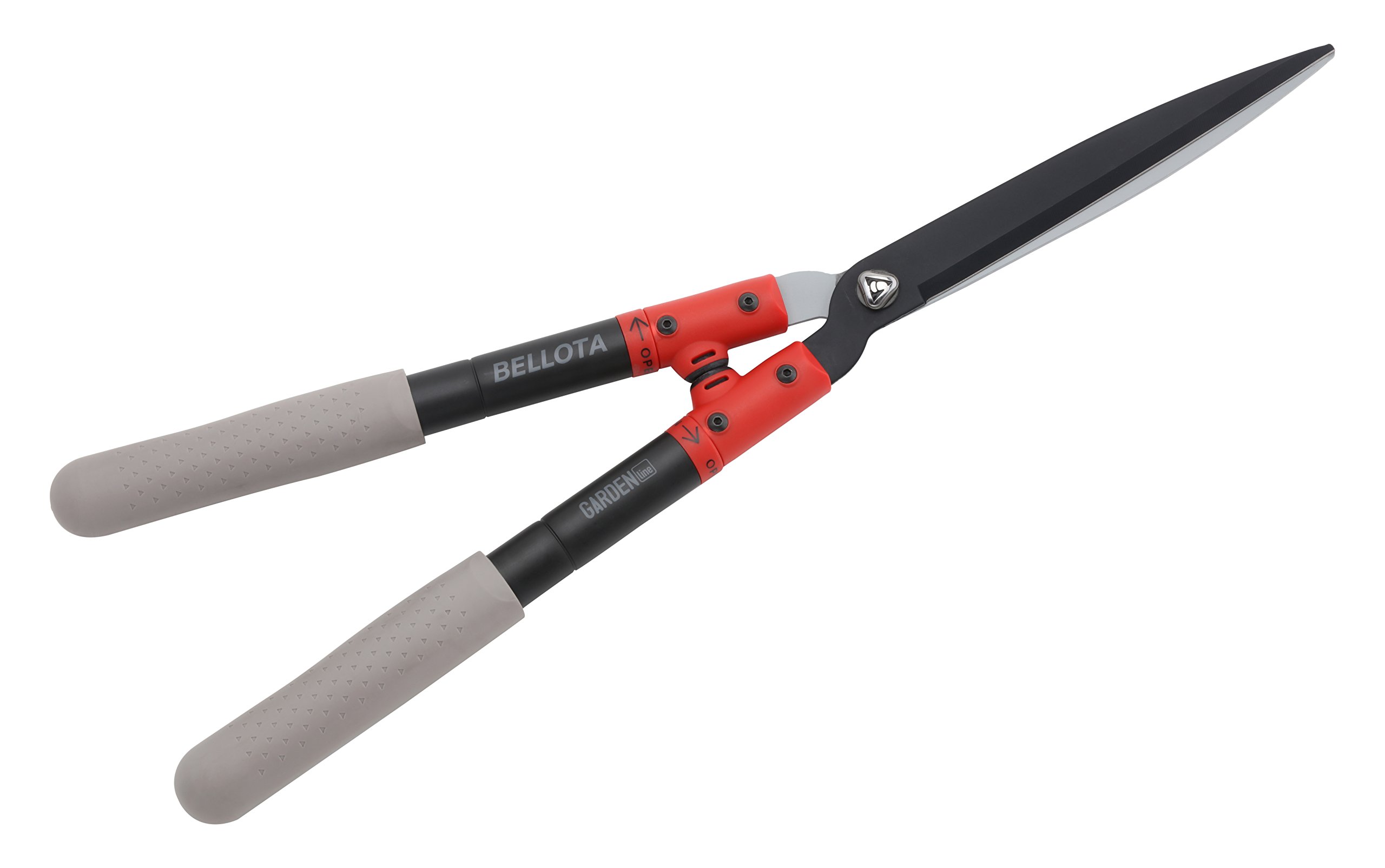 Bellota Professional Hedge Trimmer - 22 Inch Garden Shears with Dual-Action Blades for Precise Shrub Trimming | Perfect for Landscaping, Hedge Maintenance & Backyard Gardening
