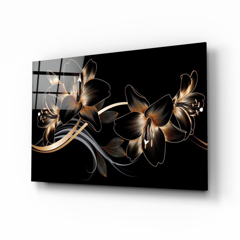 Black Flower Vase - Elegant Home Decor for Centerpieces, Weddings & Dining Table - Perfect for Fresh or Artificial Flowers