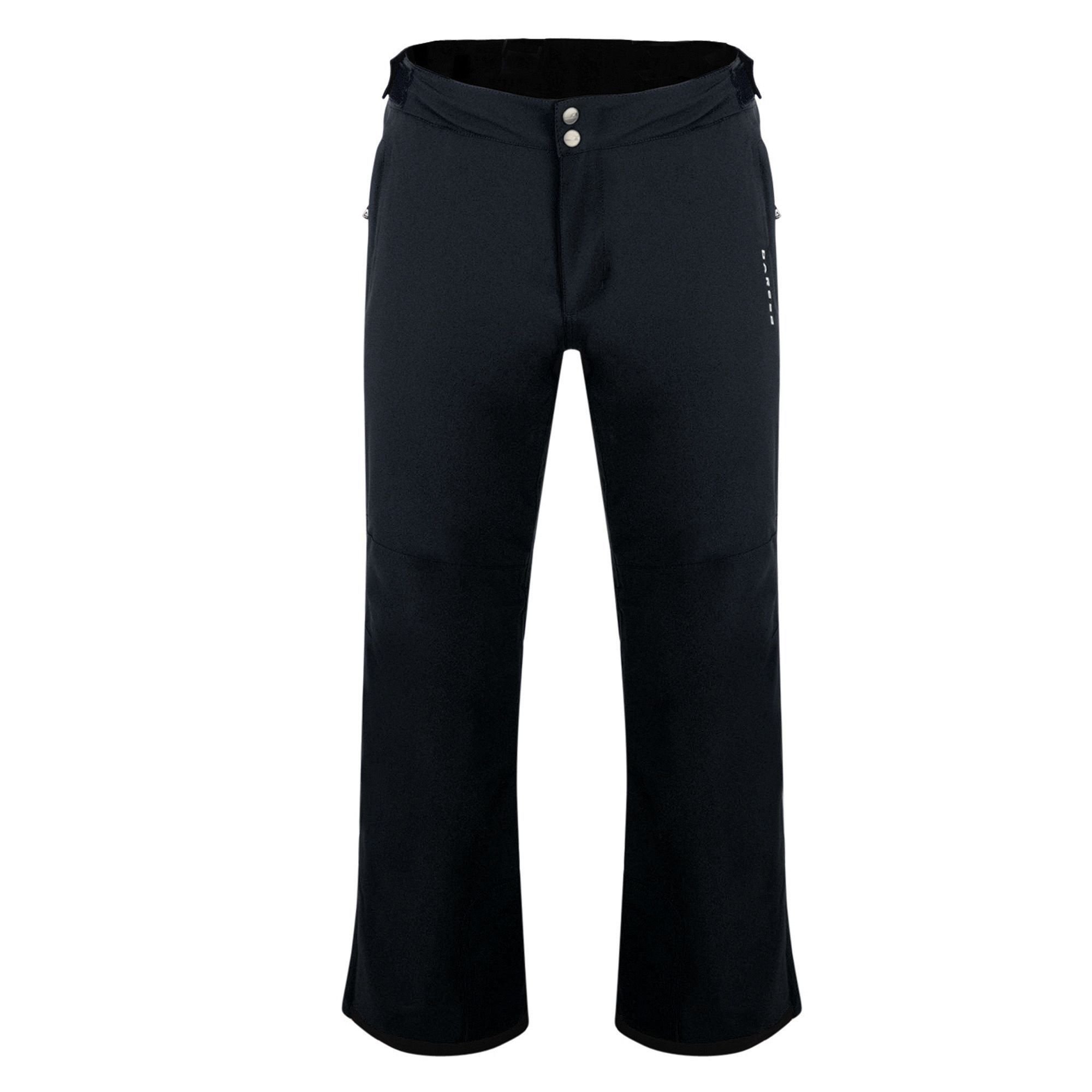 Dare 2b Men's Waterproof Hiking Pants - Certified Waterproof Outdoor Pants for Men (2XLS, Black) - Perfect for Camping, Trekking & Rainy Day Adventures