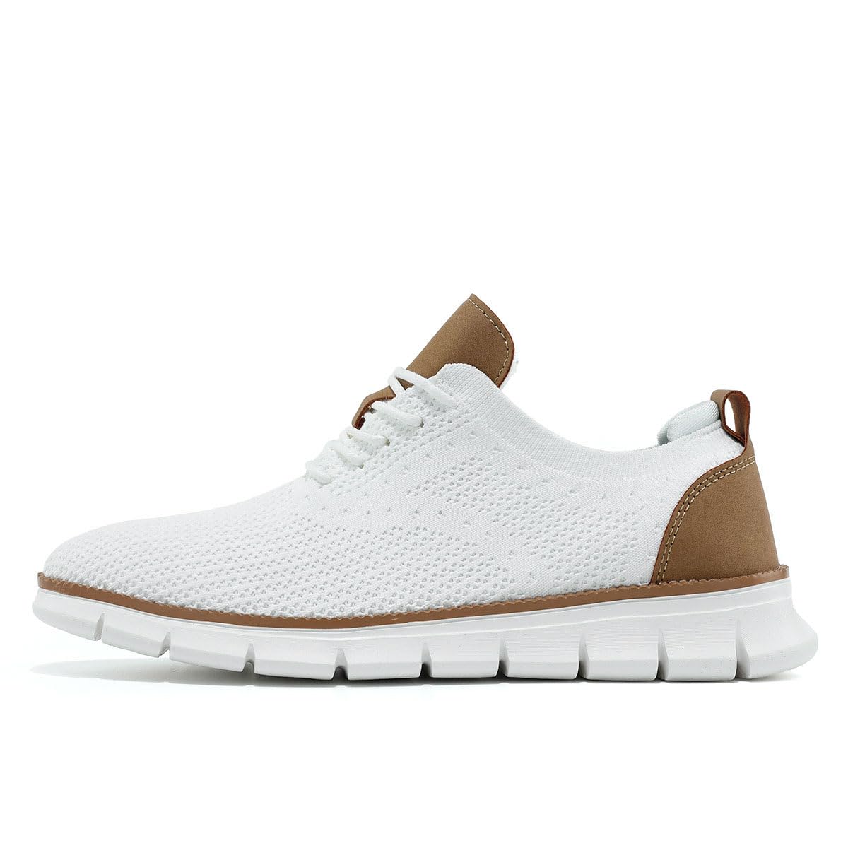Men's Lightweight Oxford Lace-Up Dress Shoes - Casual Walking & Fashion Sneakers for Work, Travel & Everyday Wear