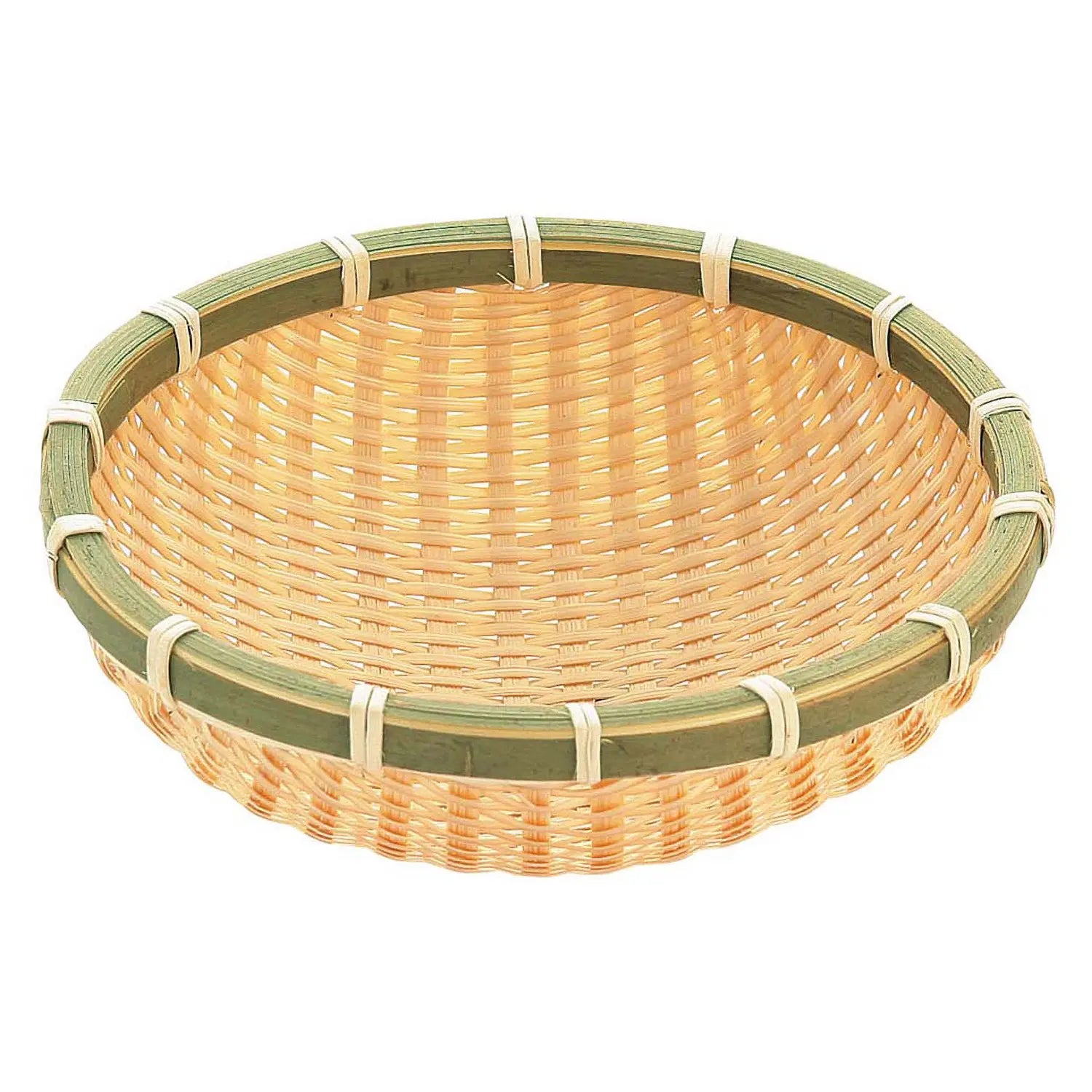 Premium EBM Bamboo Serving Basket - Eco-Friendly & Durable for Bread, Fruits, and Picnics - Perfect for Home, Parties, and Outdoor Dining
