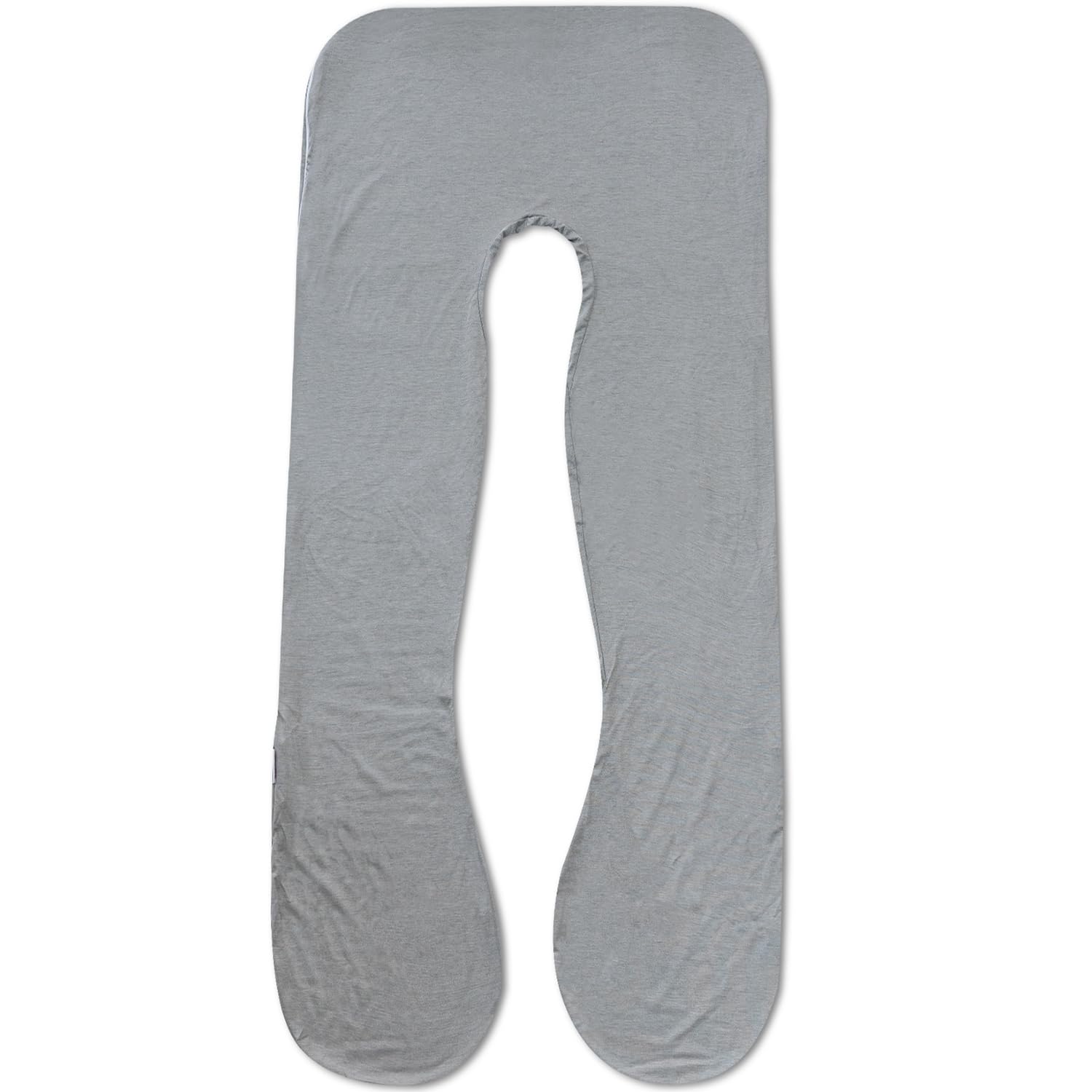 Meiz Cooling Silky Pregnancy Pillow Cover - U-Shaped 60 Inch Maternity Pillowcase for Comfortable Sleep | Perfect for Pregnancy Support, Nursing & Back Pain Relief