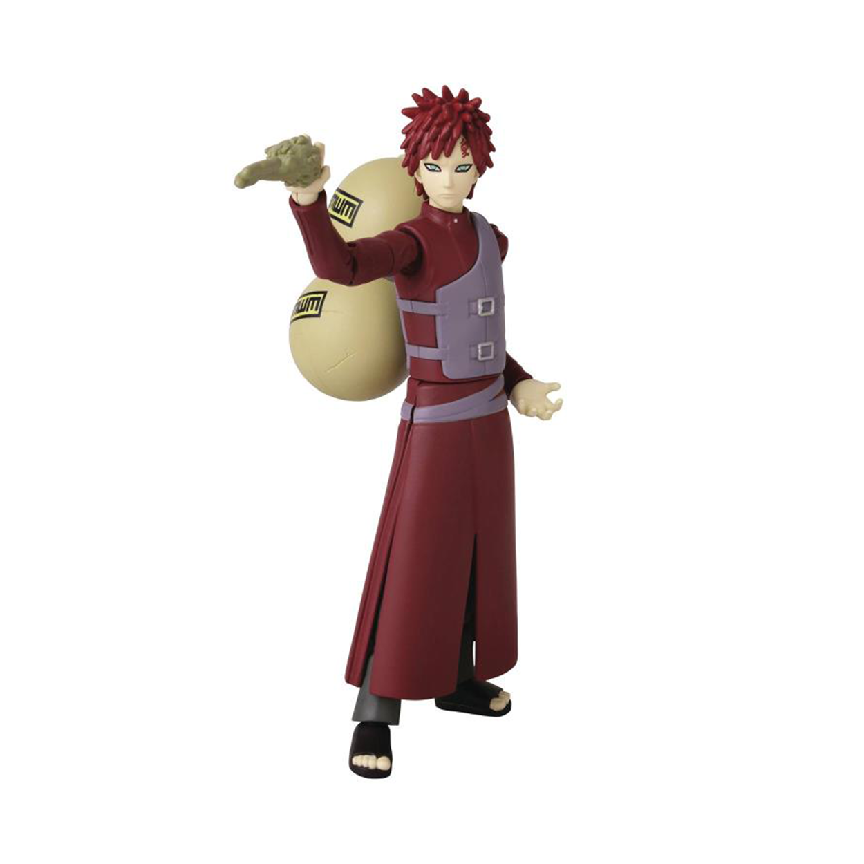 Naruto Shippuden Anime Heroes Gaara Action Figure - Collectible Anime Character for Fans & Decor | Perfect for Display, Gifts, and Cosplay