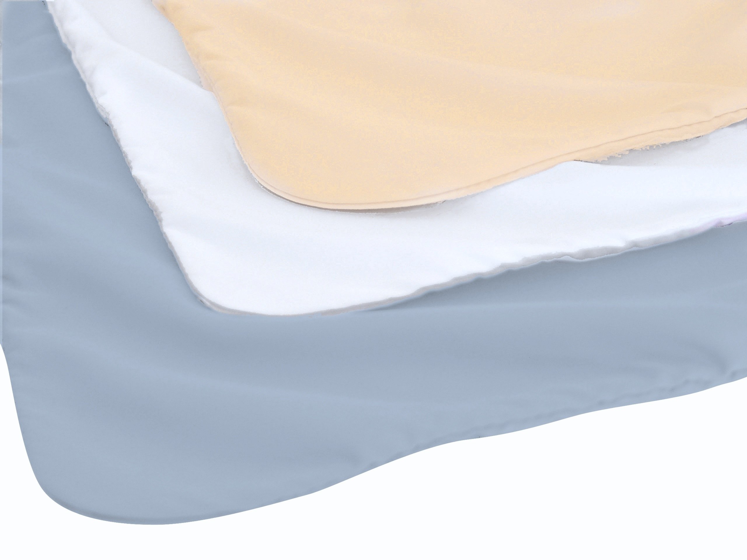 Hypoallergenic Dust Mite Proof Comforter - Twin Size Blue & Gray Premium Microfiber Bedding - Allergy Relief for Sensitive Skin - Perfect for Asthma Sufferers & Clean Sleep Environments