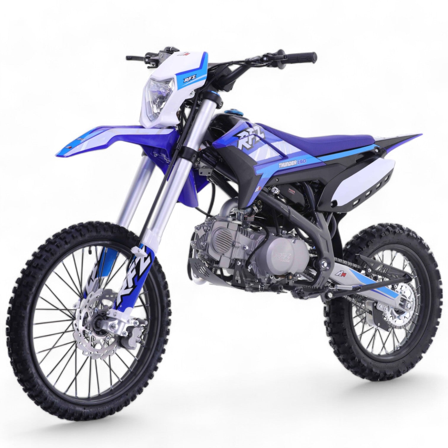 Apollo Thunder 150cc Dirt Bike for Adults - Off-Road Motorcycle for Trail Riding & Motocross Racing - Powerful 4-Stroke Engine, Heavy Duty Frame
