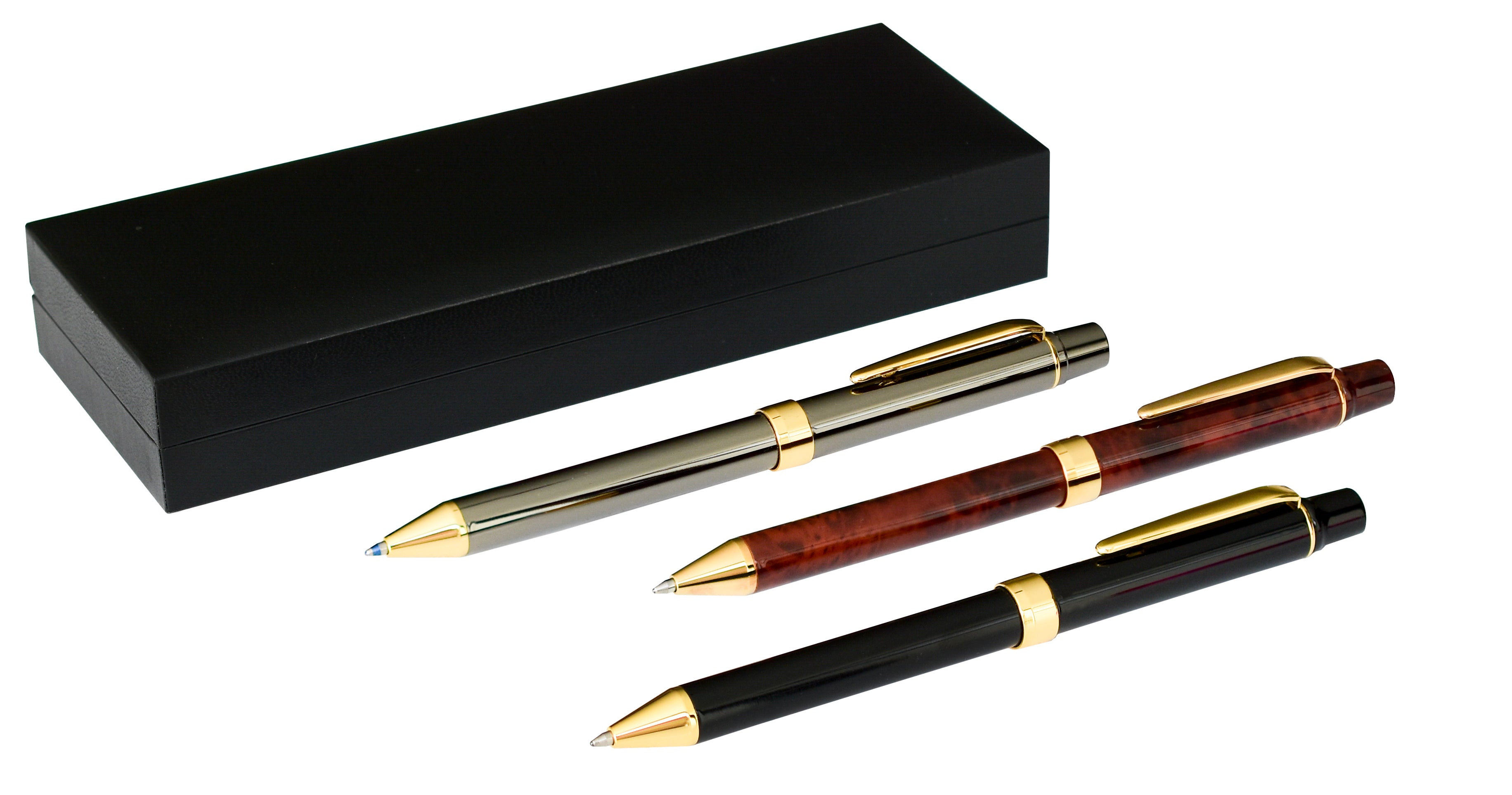 QuadPoint Twist Pen - 4 Color Ballpoint Pen with Smooth Writing, Black Ink (TP30BK) - Perfect for Office, School, Note Taking & Gift Giving