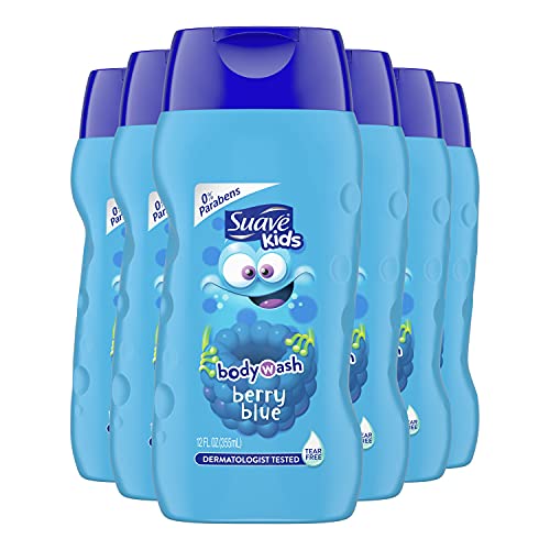 tear free body wash, berry blue