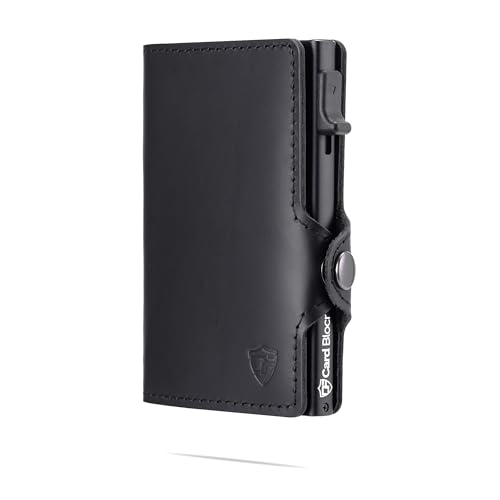 Black Genuine Leather