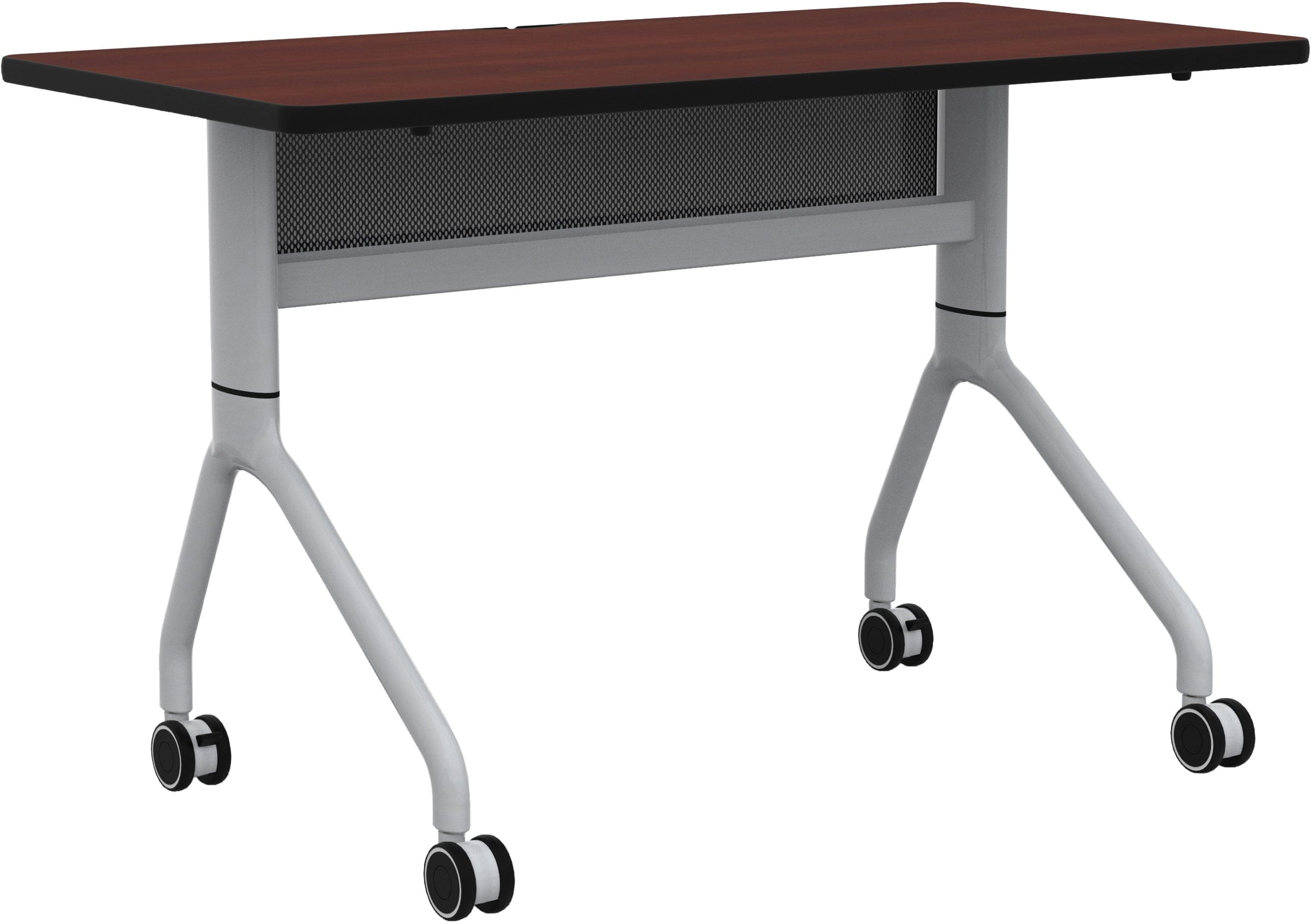 Safco Rumba 48 x 24 Inch Flip Nesting Table - Space-Saving Office & Home Furniture for Meetings, Events & Small Spaces [RBA4824FL]