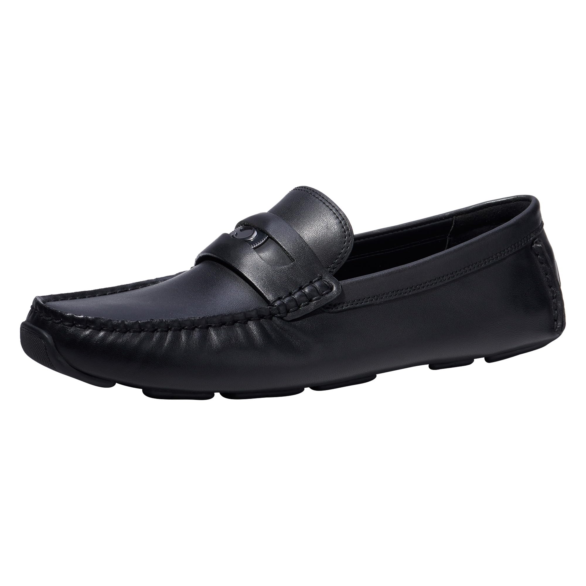 Coach Men's C Coin Leather Driver Loafer - Premium Casual & Business Shoes for Men | Perfect for Office, Travel & Formal Occasions