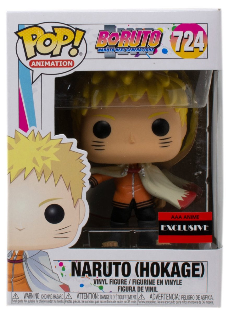Boruto Naruto Hokage Funko Pop! Vinyl Figure #724 - Anime Collectible for Naruto Fans, Perfect for Display & Gift Giving