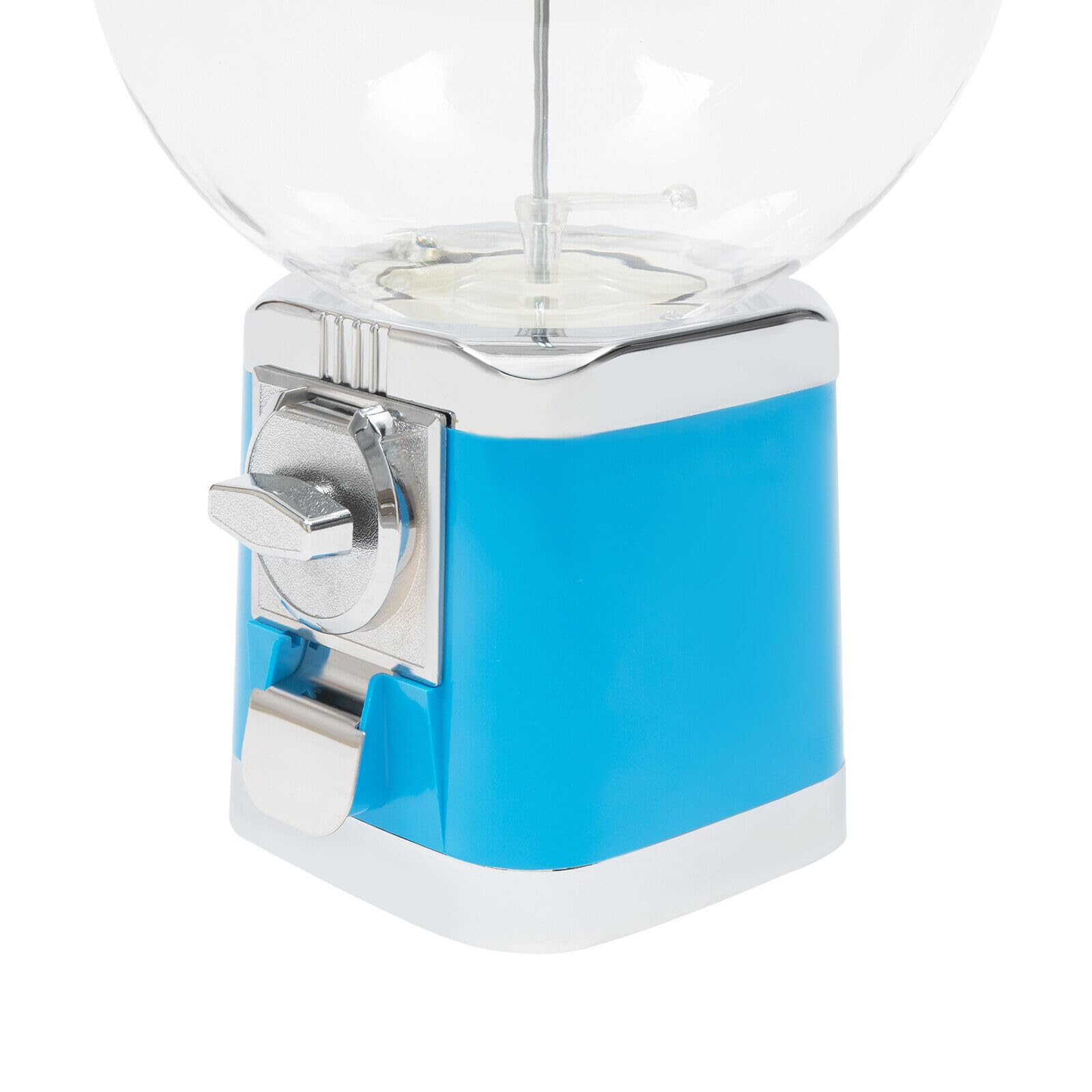 Commercial Candy Vending Machine with Gumball Dispenser & Capsule Toy Dispensing - Transparent Coin-Operated Machine for $1 Coins - Perfect for Retail Stores, Arcades & Family Entertainment Centers - Ideal for Birthday Parties, Mall Kiosks & Small Business Revenue