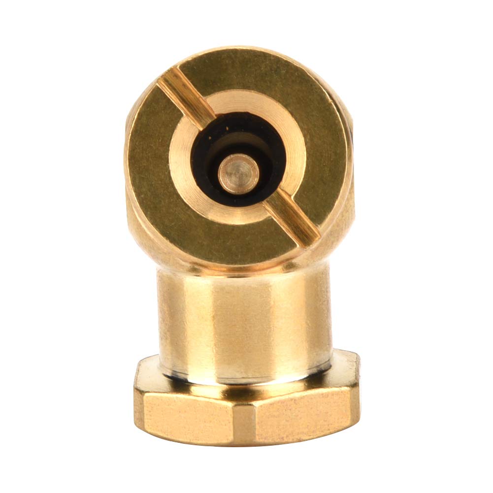 14 Pack NoClipClip Copper Tire Air Valve Inflator - Heavy Duty Metal Air Chuck for Car, Motorcycle, Bike, Truck - Perfect for Quick Tire Inflation & Pressure Checks