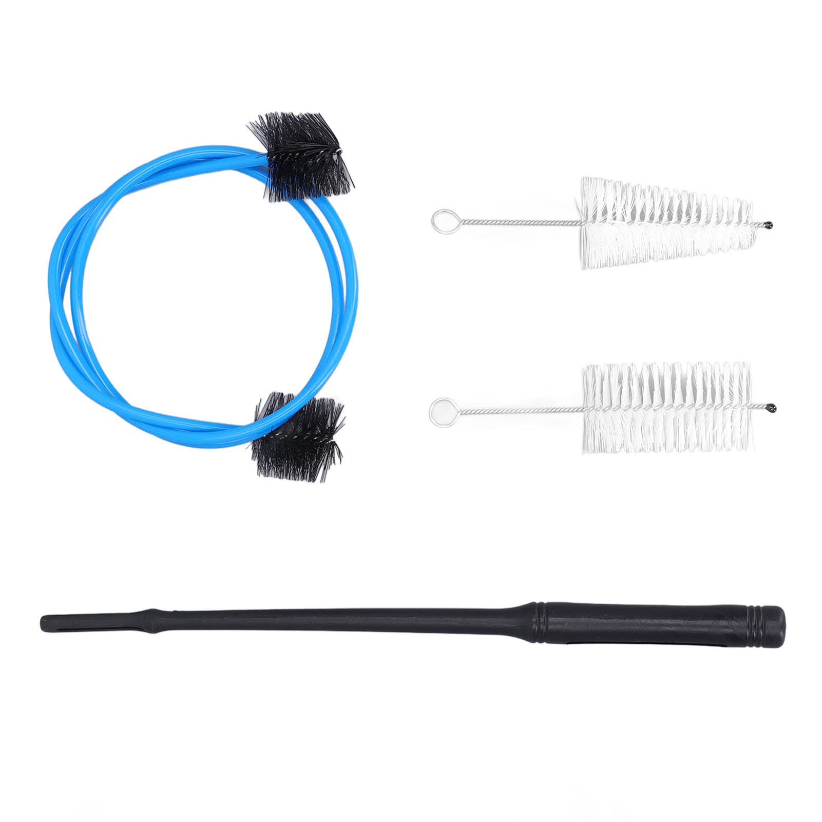 Professional Trumpet Cleaning Kit - Mouthpiece Brush, Valve Brush, Flexible Brush & Cleaning Rod for Horns & Cornets - Perfect for Brass Instrument Maintenance & Performance Prep