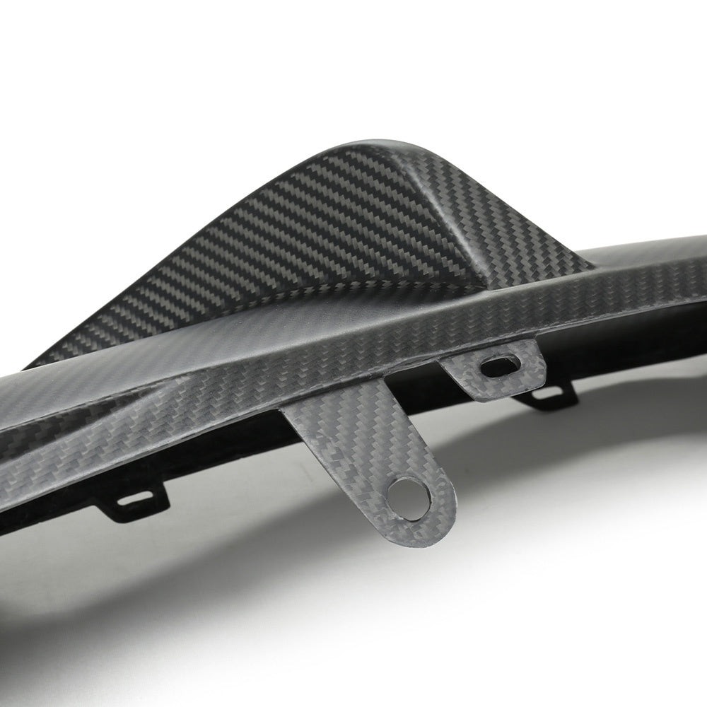 Premium Real Carbon Fiber Rear Diffuser for Tesla Model 3 2024+ - OEM Fit Aerodynamic Upgrade Kit (Standard & Long Range Models) | Enhance Performance & Style for Street Racing & Car Shows