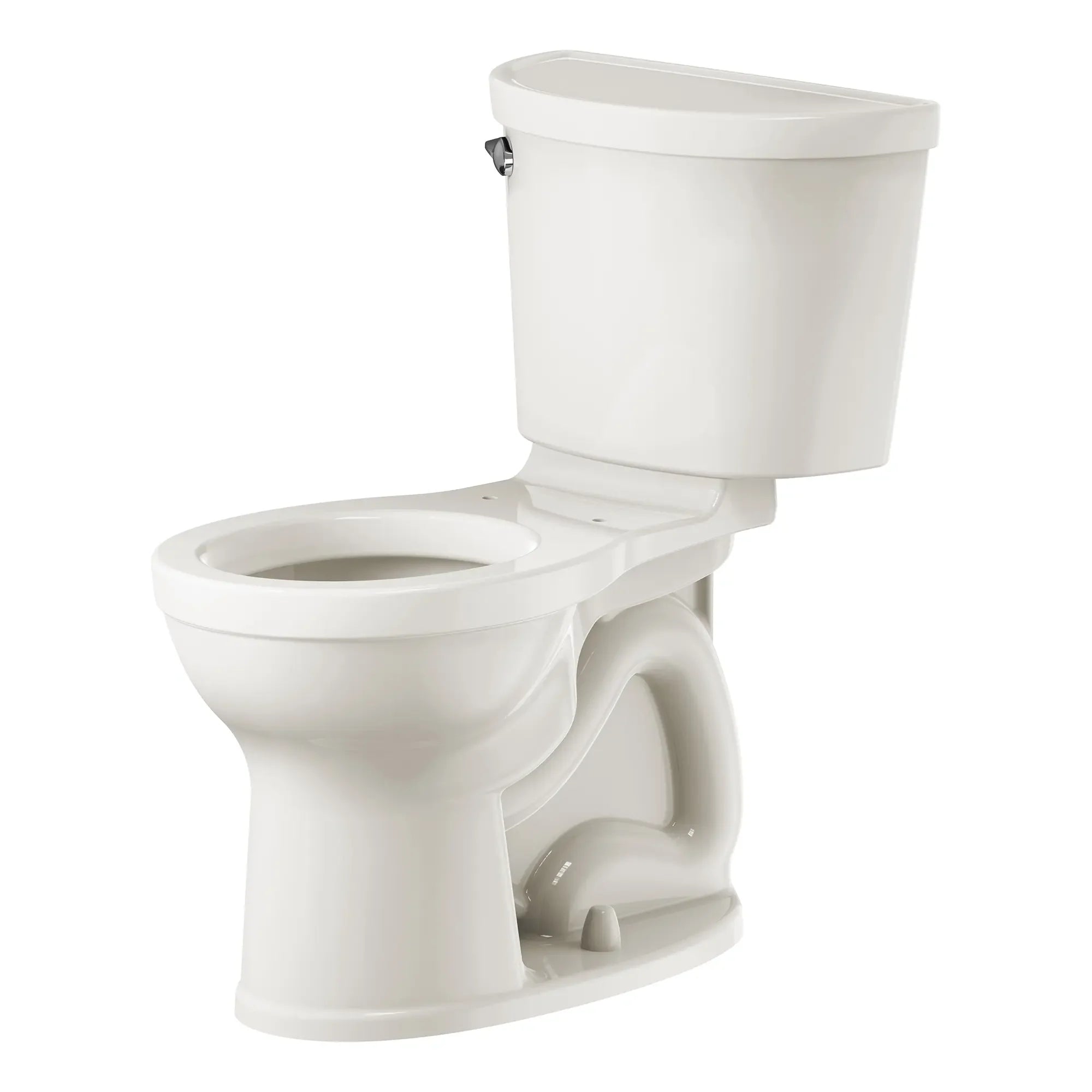 Champion PRO Two-Piece 1.28 GPF Water-Saving Round Front Toilet Bowl - Chair Height Comfort, Easy Installation for Bathroom Remodeling (Toilet Seat Not Included) - Perfect for Small Bathrooms, Apartments & Modern Homes