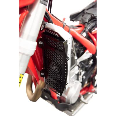 Premium Tusk Billet Aluminum Radiator Guards - Black - Fits KTM 300 XC-W/XC (2019-2025) & Husqvarna TE/TX 300 (2019-2025) - Dirt Bike Protection for Off-Road & Trail Riding