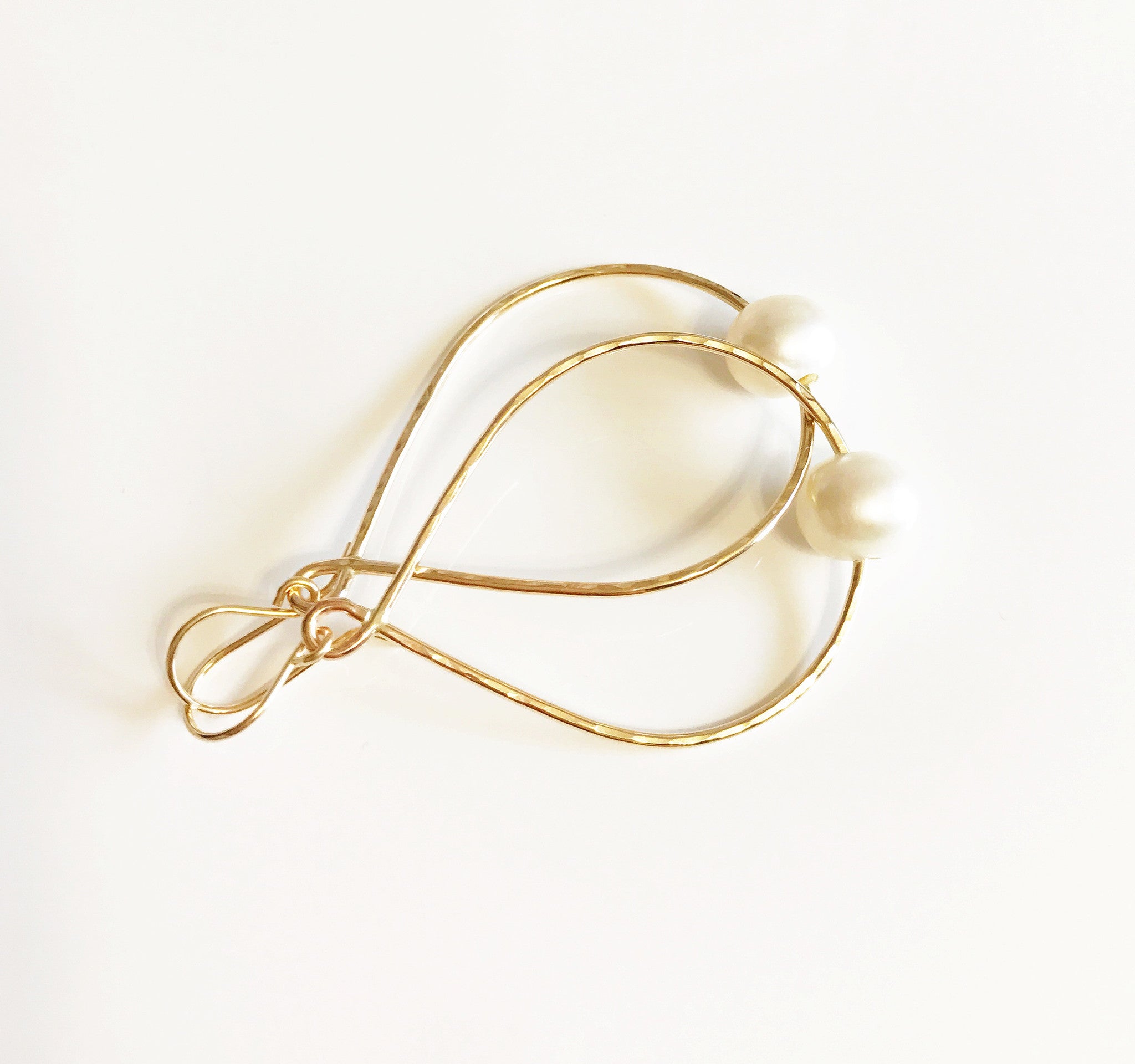 Molly White Pearl Earrings (E353) - Elegant Dangle Earrings for Women, Perfect for Weddings, Parties & Everyday Wear