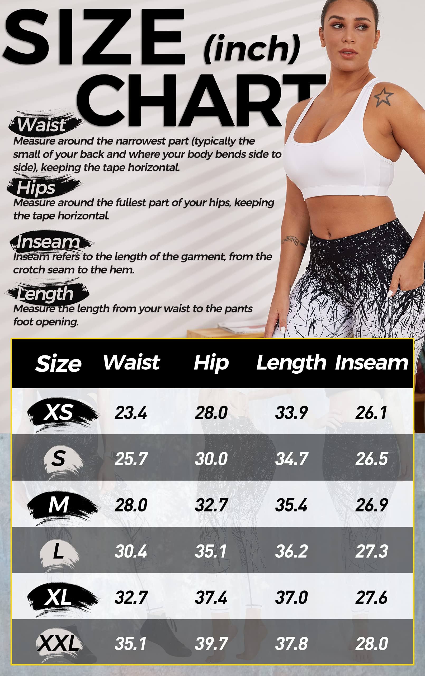 COOLOMG Women's High-Waisted Yoga Leggings with Hidden Pockets - Breathable Workout Tights for Running, Gym & Fitness | Perfect for Yoga, Pilates & Lounge Wear
