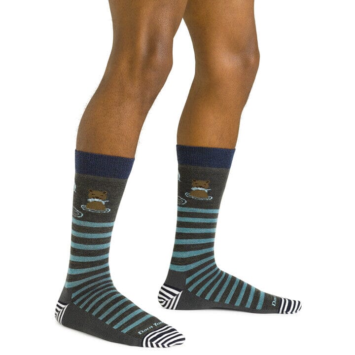 Darn Tough Animal Haus Crew Lightweight Lifestyle Socks for Men - Comfortable & Durable Hiking, Running & Everyday Wear Socks