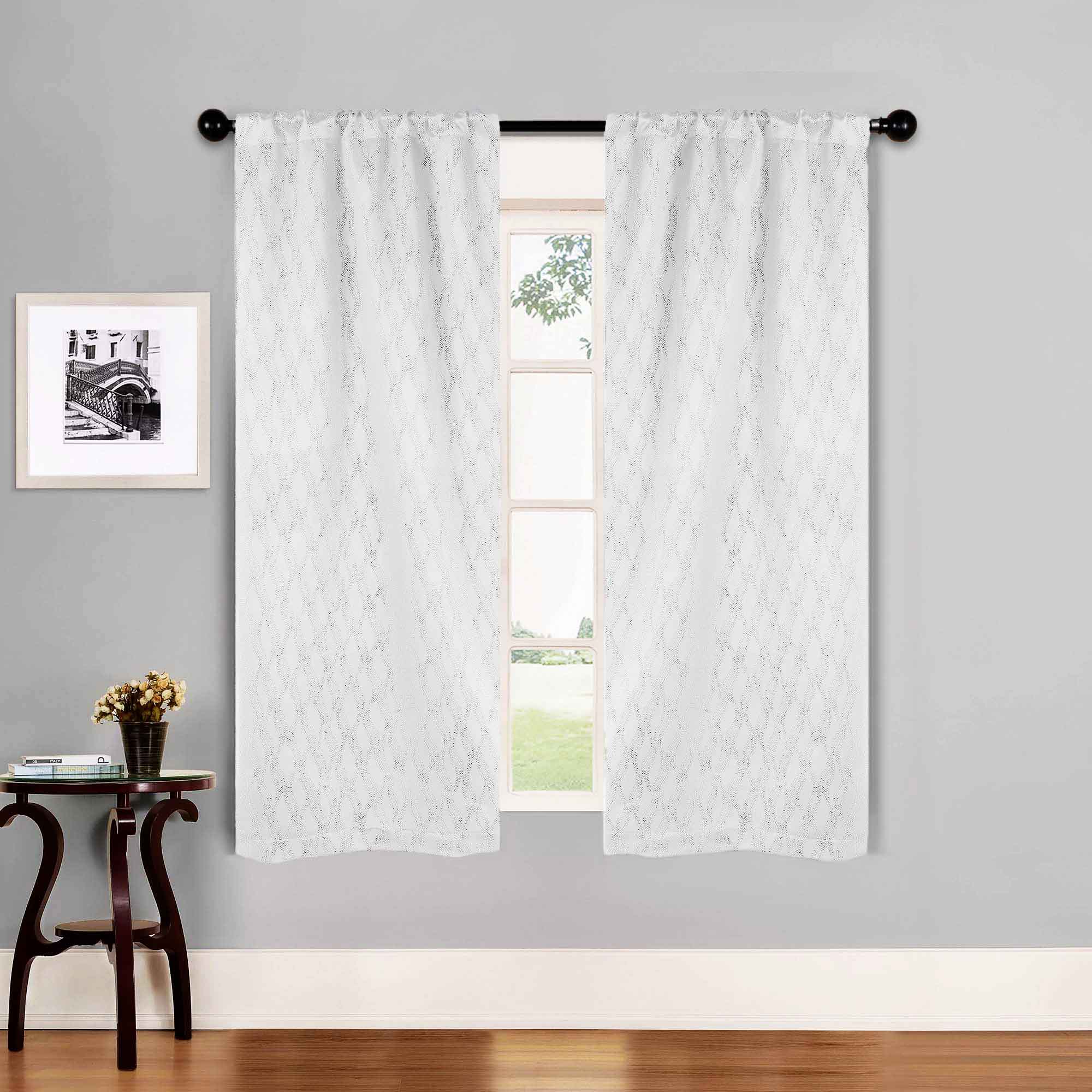 Zuri Textured Washable Blackout Curtains for Bedroom - Thermal Insulated Room Darkening Window Drapes (Set of 2 Panels) - Perfect for Nursery, Home Theater & Light Sleepers