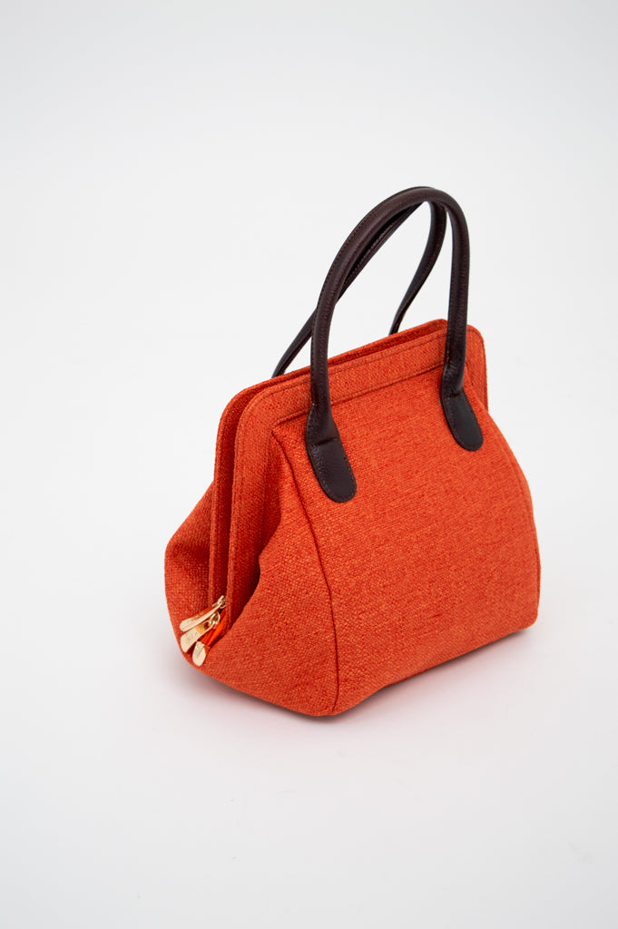 Kelly Handbag 800 - Stylish Orange Leather Crossbody Purse for Women | Perfect for Work, Travel & Everyday Use