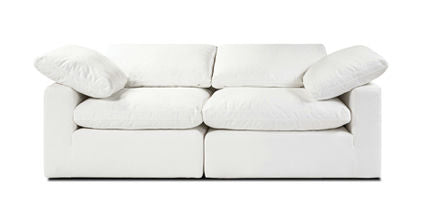 2-Seat Aspen Modular Sofa - Modern Sectional Couch for Small Spaces, Living Room, Apartment & Office - Comfortable & Stylish Home Furniture