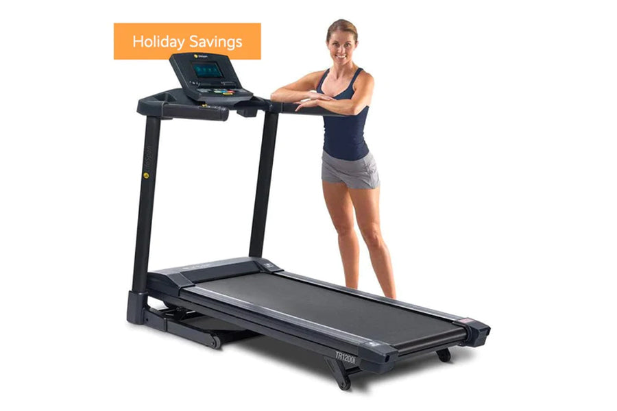 LifeSpan TR1200i Folding Treadmill - Compact Home Exercise Equipment for Running & Walking | Perfect for Small Spaces, Home Gyms & Cardio Workouts