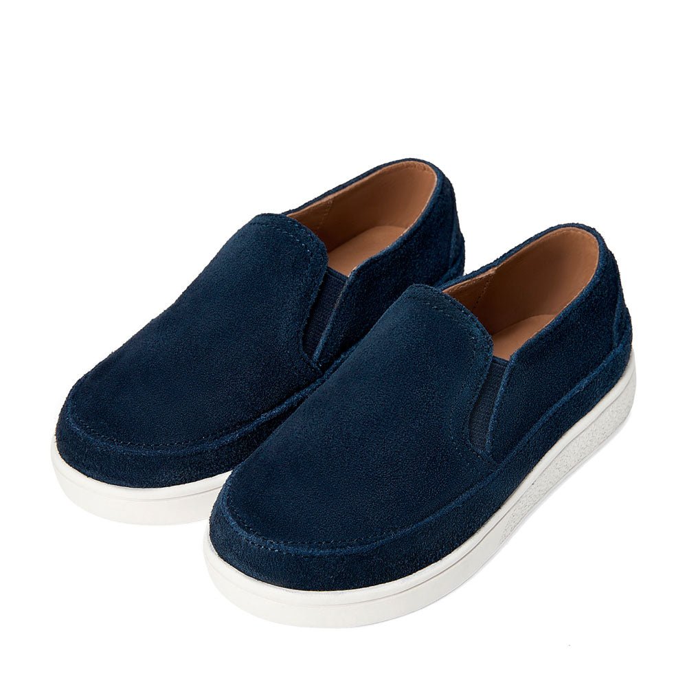 Marty Navy Blue Casual Sneakers for Men - Comfortable Lightweight Walking Shoes for Everyday Wear, Gym, and Travel