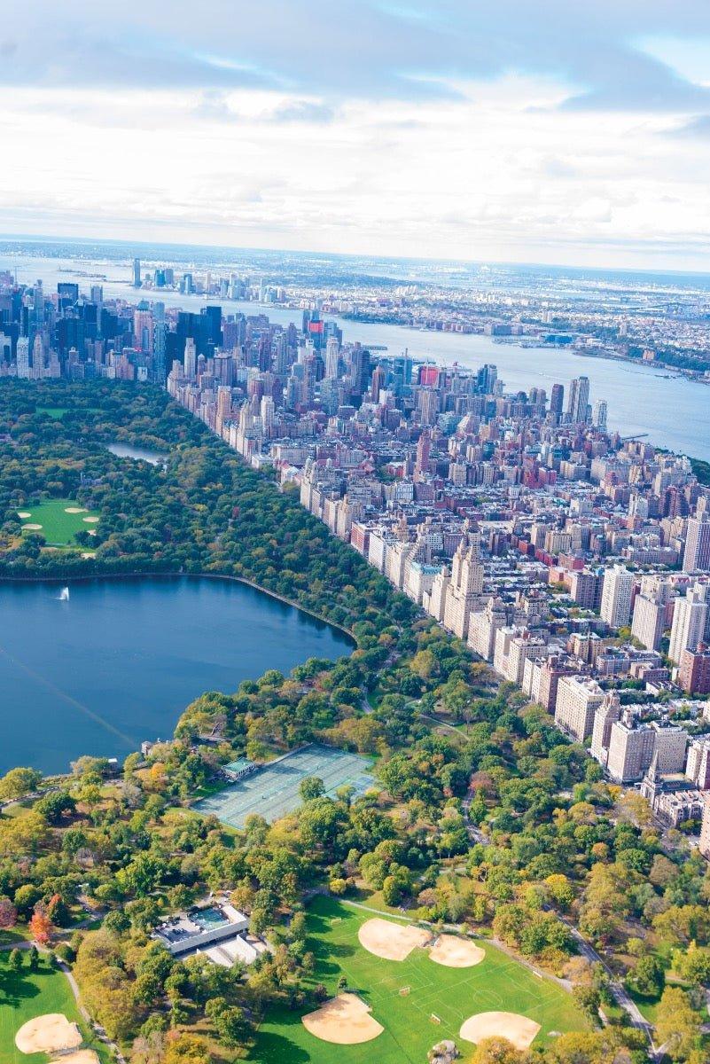 Gray Malin Central Park Diptych Print - Premium Wall Art Decor for Living Room, Bedroom & Office - New York City Skyline Photography