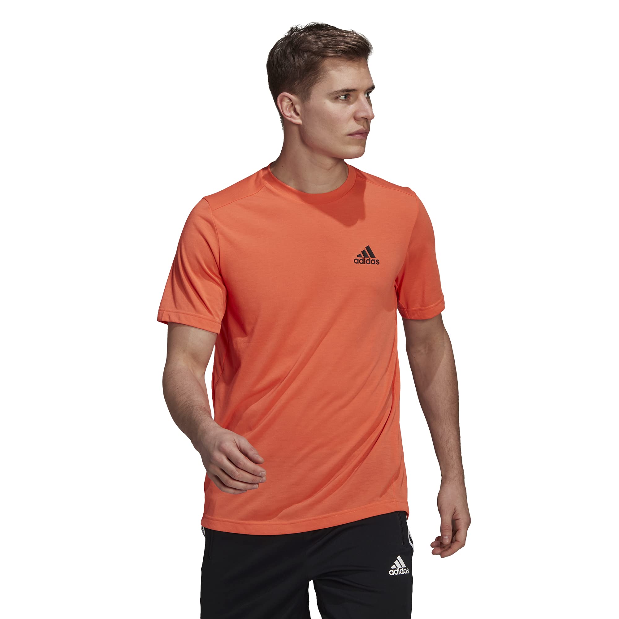 Adidas Men's Essentials Full-Zip Hoodie - Lightweight Fleece Jacket for Casual Wear, Gym & Outdoor Activities