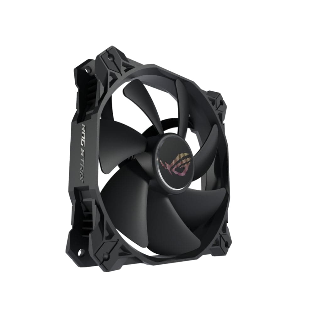 ASUS ROG STRIX XF120 PWM Fan - 120mm High Performance PC Cooling Fan with RGB Lighting (5-Year Warranty) - Perfect for Gaming PCs, Workstations, and PC Builds