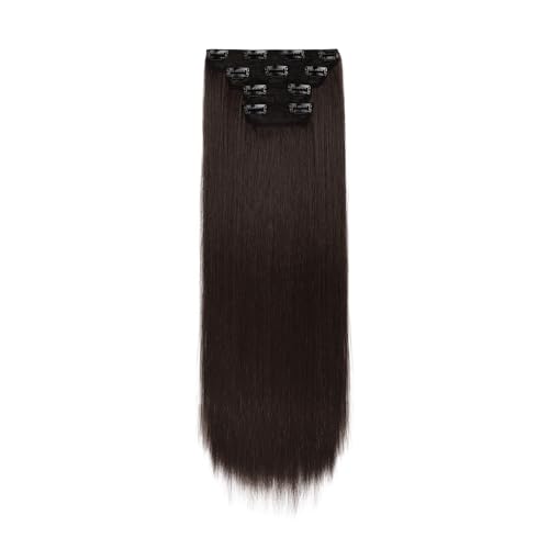 Dark Brown with Little Reddish - Straight