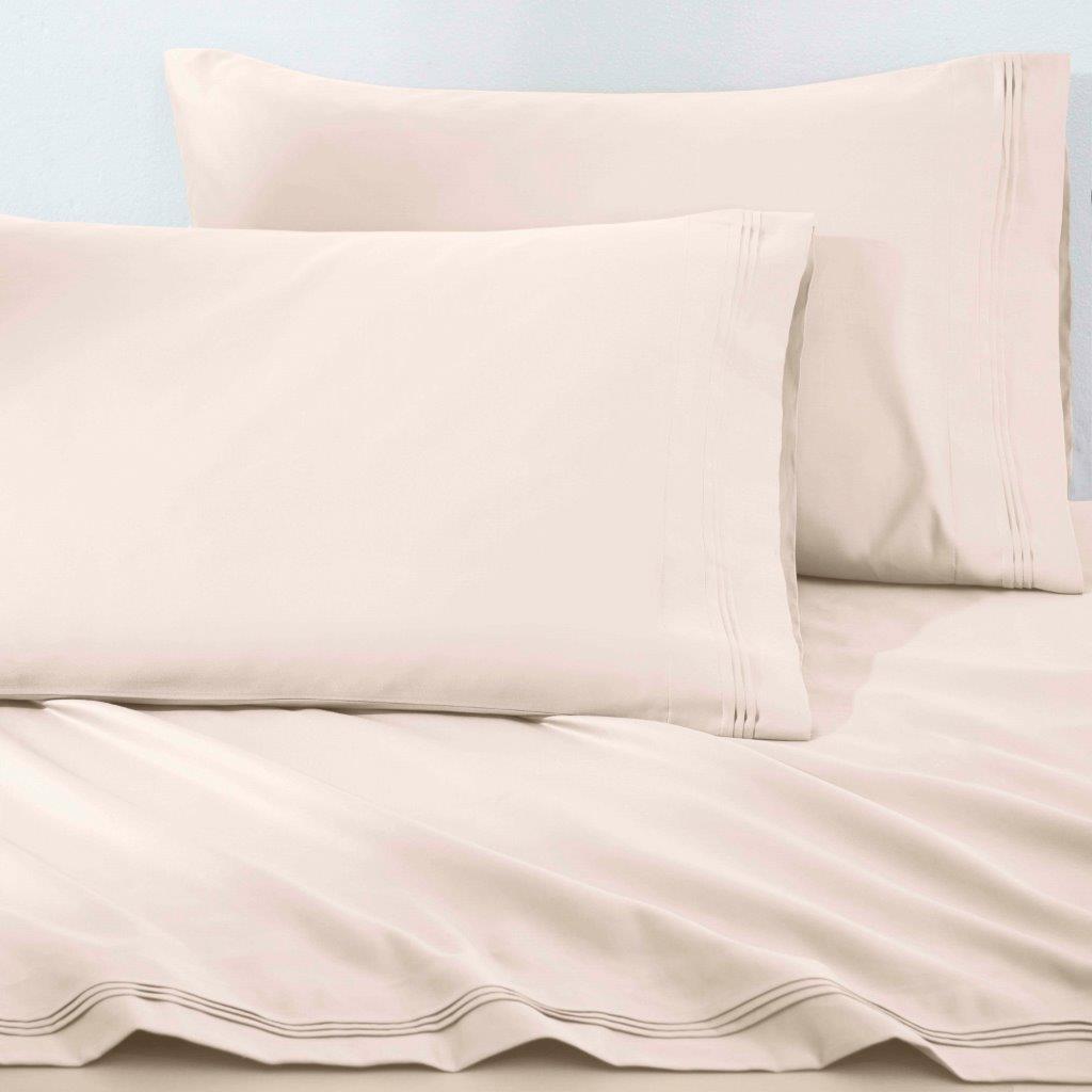 Premium 1500 Thread Count Egyptian Cotton Sheet Set - Eco-Friendly, Breathable & Hypoallergenic - Perfect for Luxury Bedding & Hot Sleepers