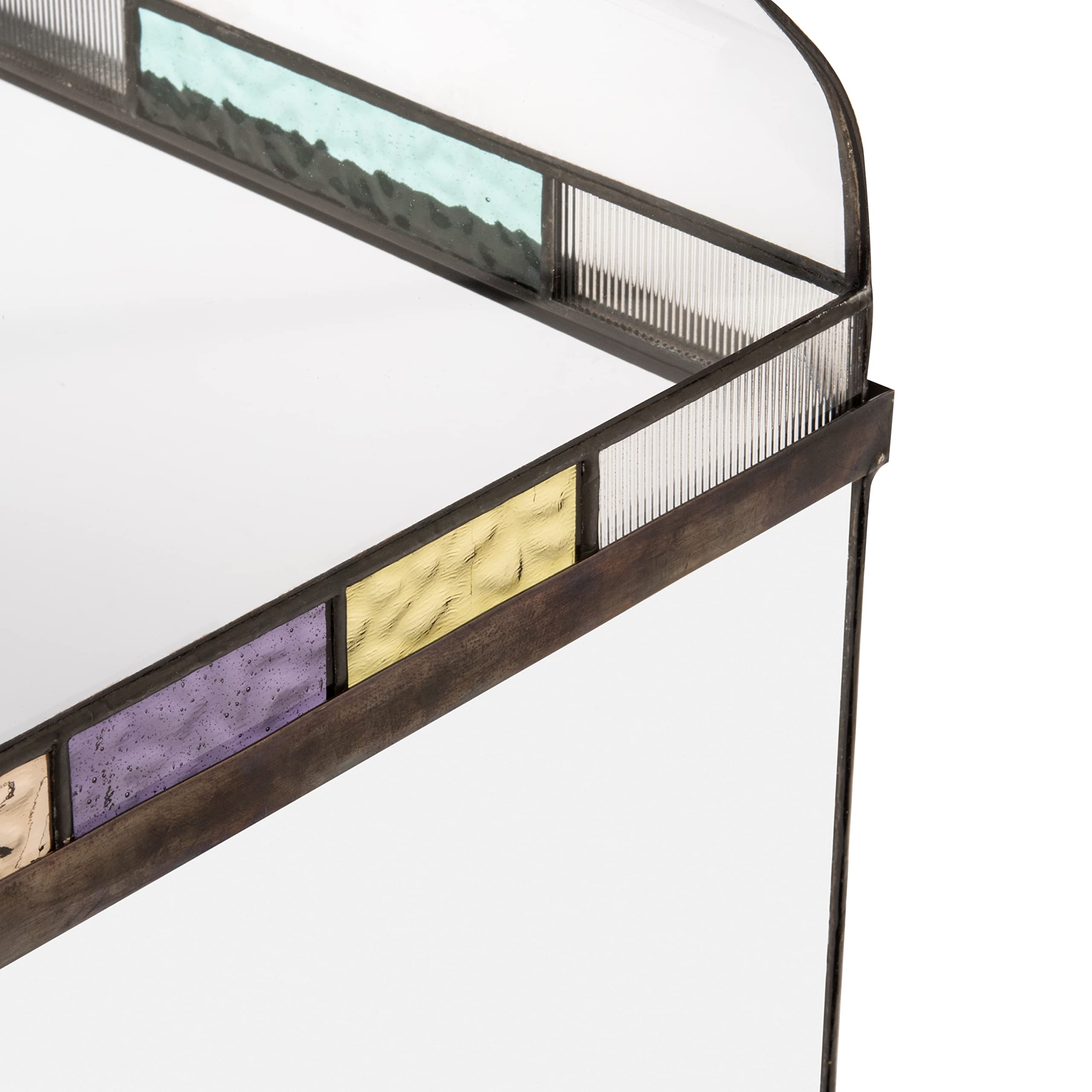 H Potter Large Glass Terrarium Wardian Case - Perfect for Indoor Plants, Succulents & Home Decor