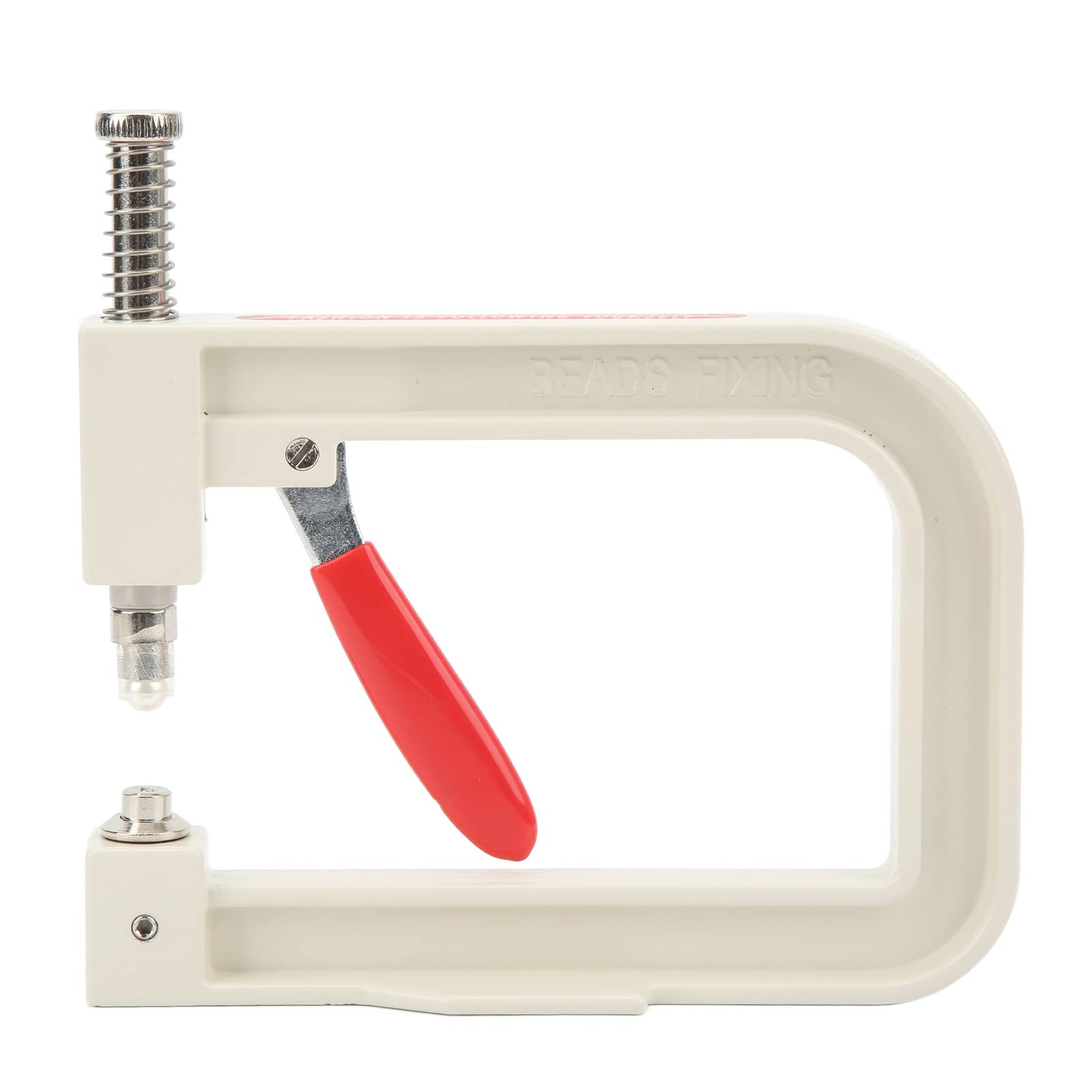 Manual Pearl Setting Machine Kit with Hand Press Tool - Pearl Rivet Studs Set for Accurate Positioning - DIY Jewelry Making & Crafting Accessories - Perfect for Beading, Earrings, Necklaces & Home Decor Projects