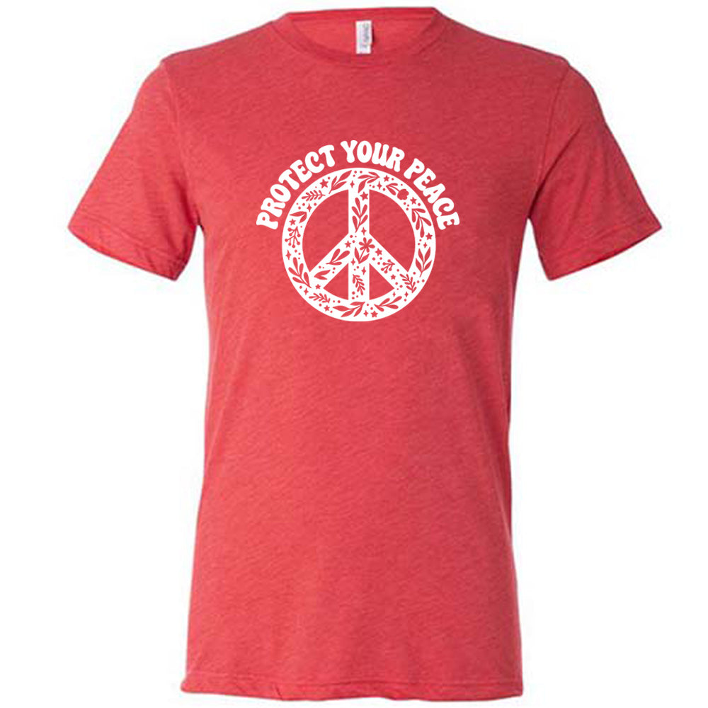 Unisex Protect Your Peace Shirt - Comfortable & Stylish Casual Wear for Relaxation, Meditation & Everyday Outfits