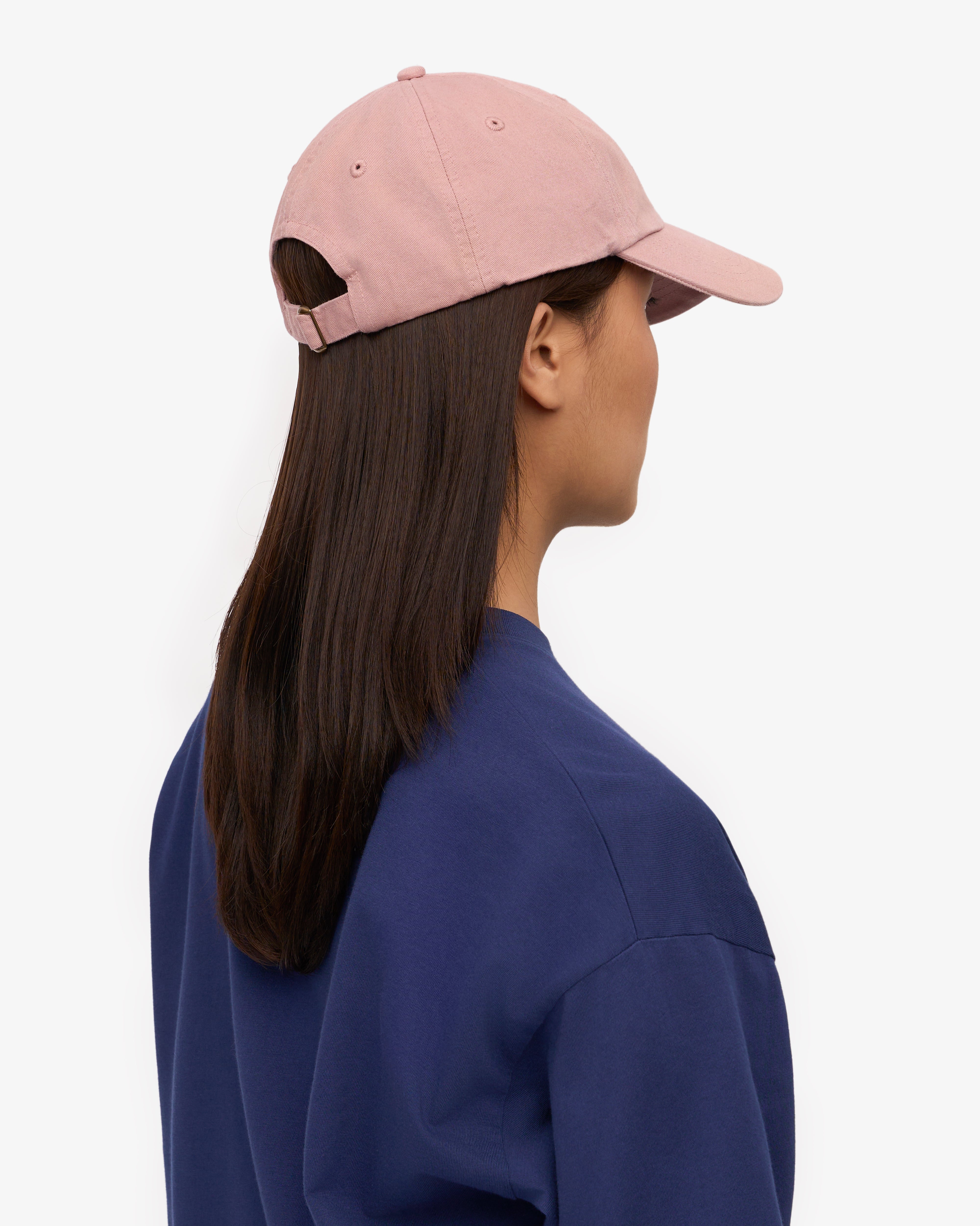 Organic Cotton Baseball Cap for Women & Men - Soft Faded Pink Adjustable Dad Hat - Perfect for Outdoor Activities, Sports & Casual Wear